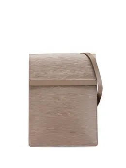 Louis Vuitton Pre-Owned: Коричневая сумка через плечо 