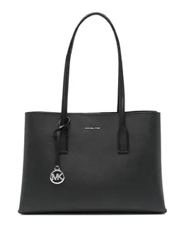 Michael Michael Kors: Чёрная сумка-шоппер 