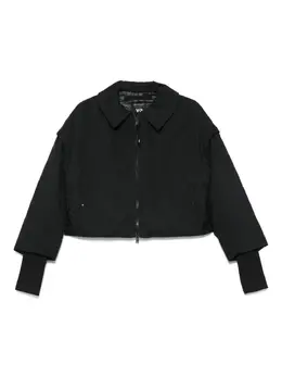 Y-3: Чёрная куртка 
