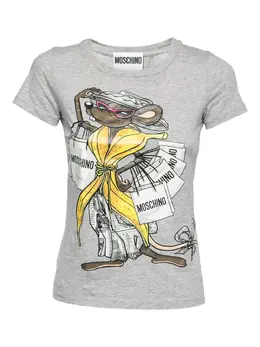 Moschino Pre-Owned: Футболка с принтом 