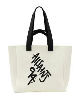 AllSaints: Белая сумка-шоппер 