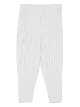Homme Plissé Issey Miyake: Светлые брюки 