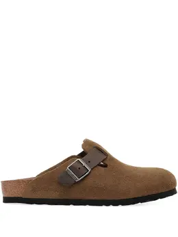 Birkenstock: Тёмные сабо 