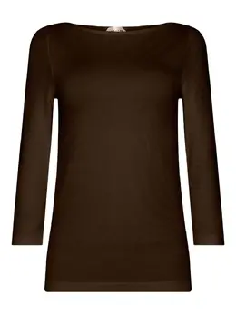 Wolford: Коричневый топ  Cordoba