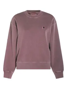 Carhartt WIP: Фиолетовый свитшот 