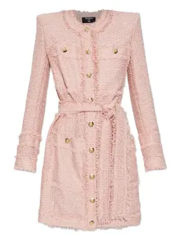 Balmain: Платье с блёстками 