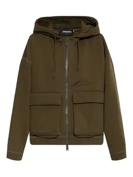 DSQUARED2: Зелёная толстовка 