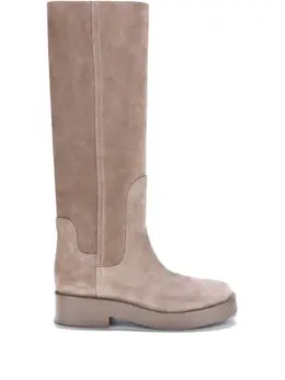Casadei: Светлые сапоги 