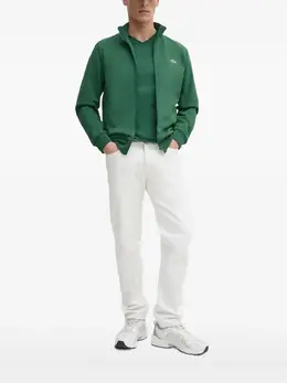 Lacoste: Зелёный свитшот 