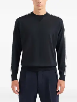 Emporio Armani: Свитер в полоску 