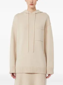 Max Mara: Свитер с капюшоном 
