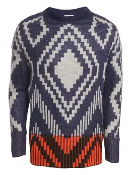 Kenzo Pre-Owned: Голубой свитер 