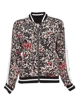 Zadig&Voltaire: Куртка с леопардовым принтом 