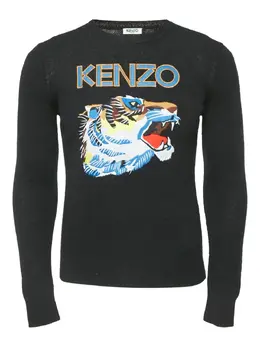 Kenzo Pre-Owned: Чёрная футболка 