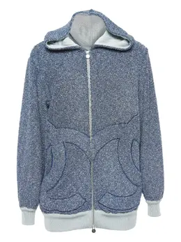 CHANEL Pre-Owned: Голубая толстовка 