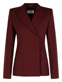 Sportmax: Бордовый жакет 
