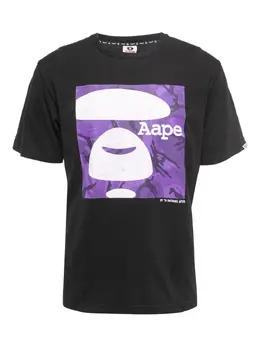 A BATHING APE®: Чёрная футболка 