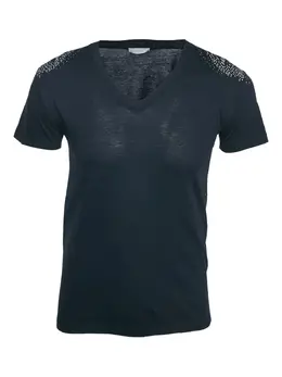 Christian Dior Pre-Owned: Футболка с v-образным вырезом 