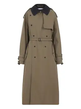 Carven: Двубортный плащ 