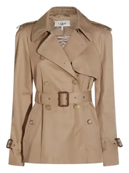 Chloé: Двубортный плащ 