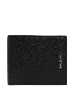 Trussardi: Чёрный кошелёк 