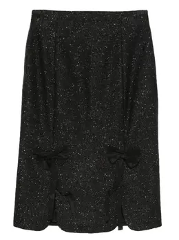 John Galliano Pre-Owned: Юбка с бантом 