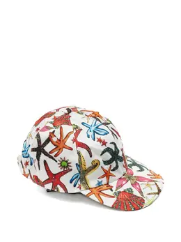 Versace Pre-Owned: Кепка с принтом 
