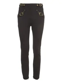 Versace Pre-Owned: Чёрные брюки 