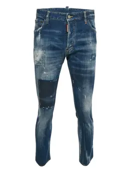 DSQUARED2: Рваные джинсы 