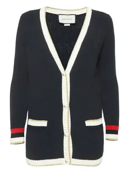 Gucci Pre-Owned: Трикотажный кардиган 