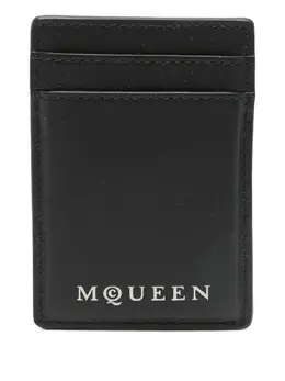 Alexander McQueen: Чёрный картхолдер  McQueen