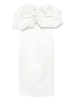 Elisabetta Franchi: Платье с открытыми плечами 