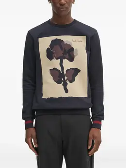 Paul Smith: Свитшот с цветочным принтом 