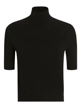 Dolce & Gabbana: Свитер с коротким рукавом 