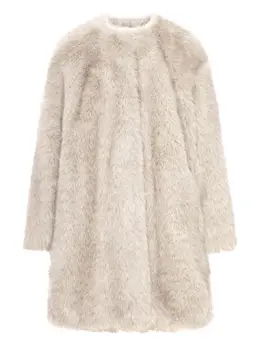 Max Mara: Шуба из искусственного меха 