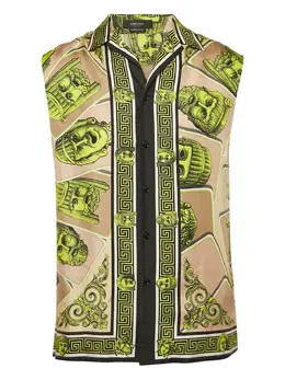 Versace Pre-Owned: Шёлковая рубашка 