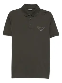 Emporio Armani: Тёмное поло 