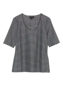 Emporio Armani: Футболка в полоску 