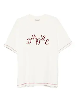Drôle De Monsieur: Бежевая футболка 
