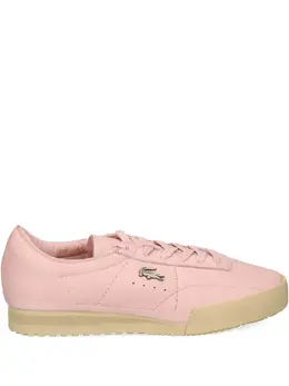 Lacoste: Розовые кроссовки 