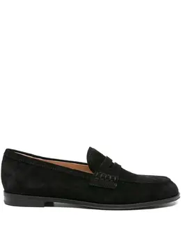 Gianvito Rossi: Чёрные лоферы 