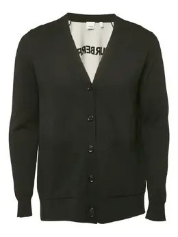 Burberry Pre-Owned: Кардиган из шерсти 