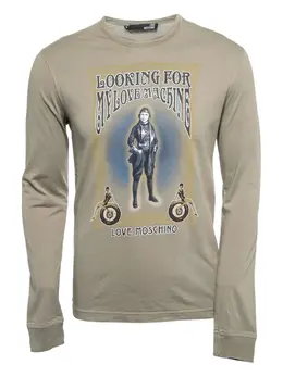 Moschino Pre-Owned: Футболка с принтом 