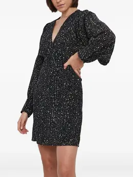 Sisley: Платье с рукавами-фонариками 
