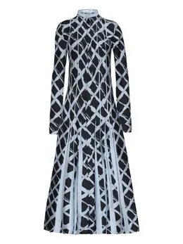Oscar de la Renta: Плиссированное платье 