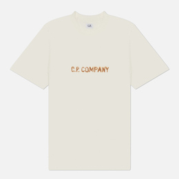C.P. Company: Белая футболка 