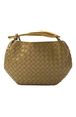 Bottega Veneta: Сумка цвета хаки 