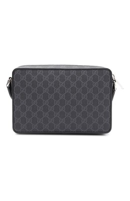 Gucci: Чёрная сумка  GG