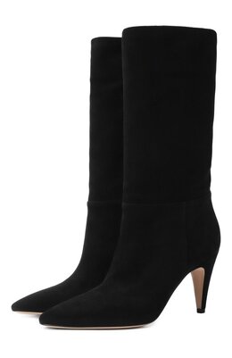 Gianvito Rossi: Чёрные ботинки 
