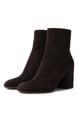 Gianvito Rossi: Коричневые ботинки 